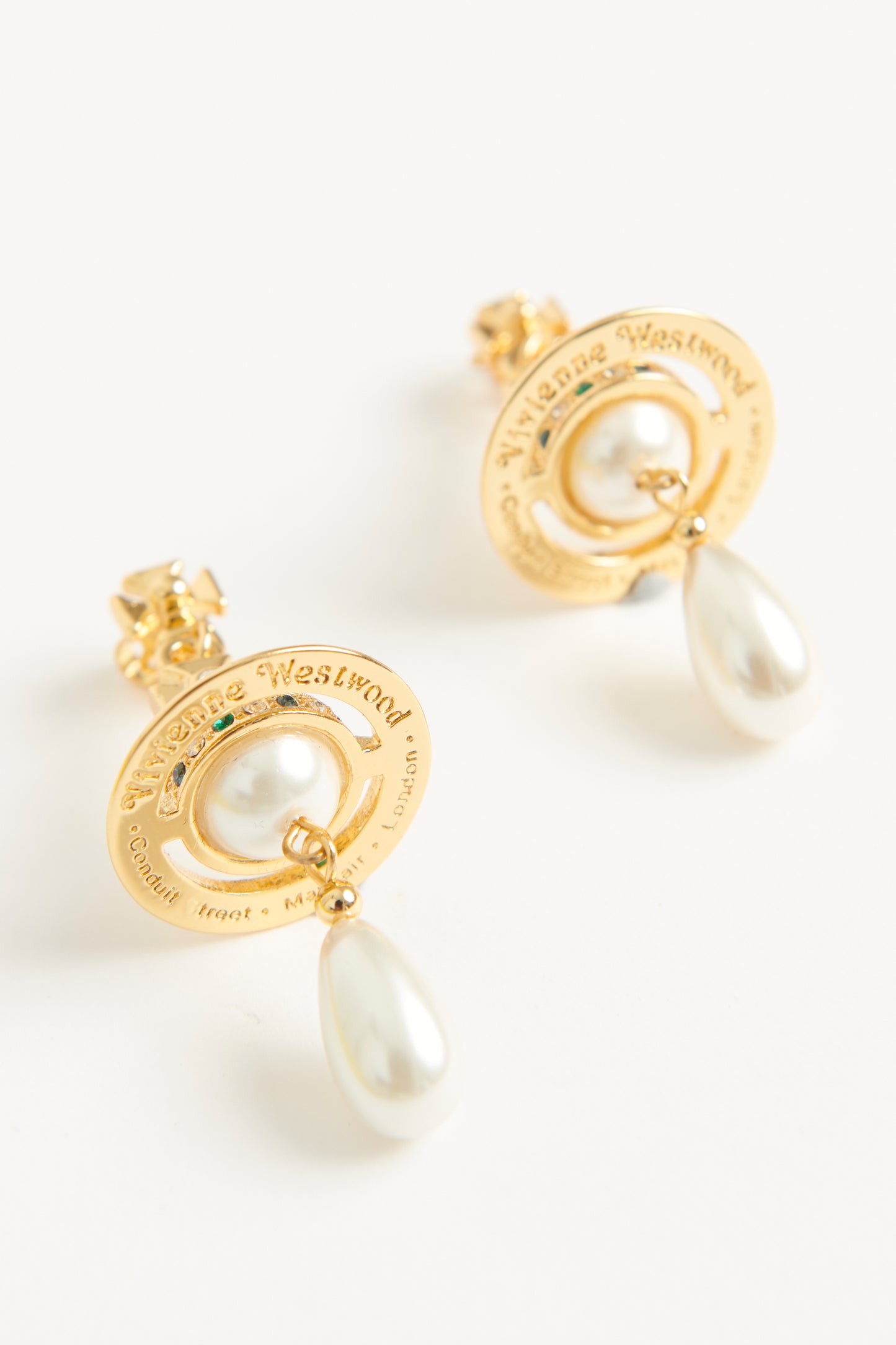 Pearl Drop Preowned Earrings