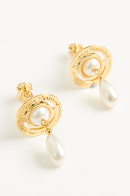 Pearl Drop Preowned Earrings