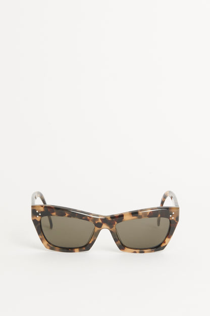 Havana Honey Tortoise Preowned Sunglasses