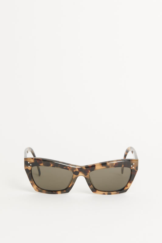 Havana Honey Tortoise Preowned Sunglasses