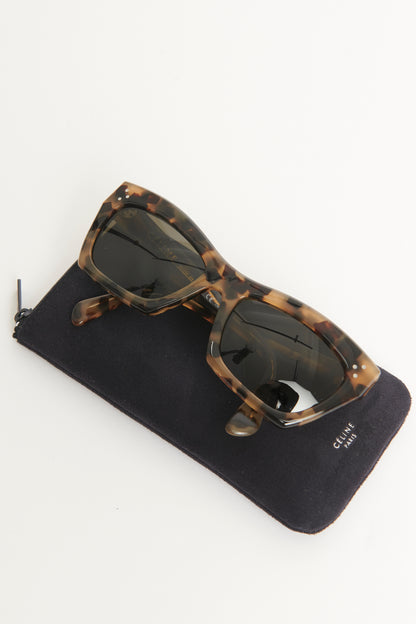 Havana Honey Tortoise Preowned Sunglasses