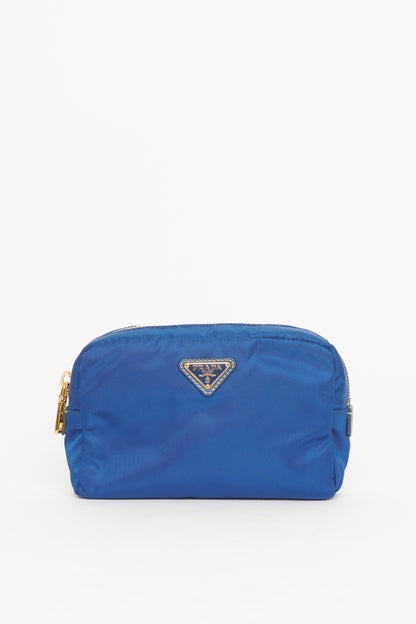 Navy ReNylon Preowned Pouch