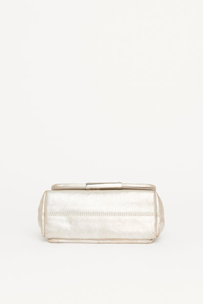 Crystal-Embellished Preowned Shoulder Bag