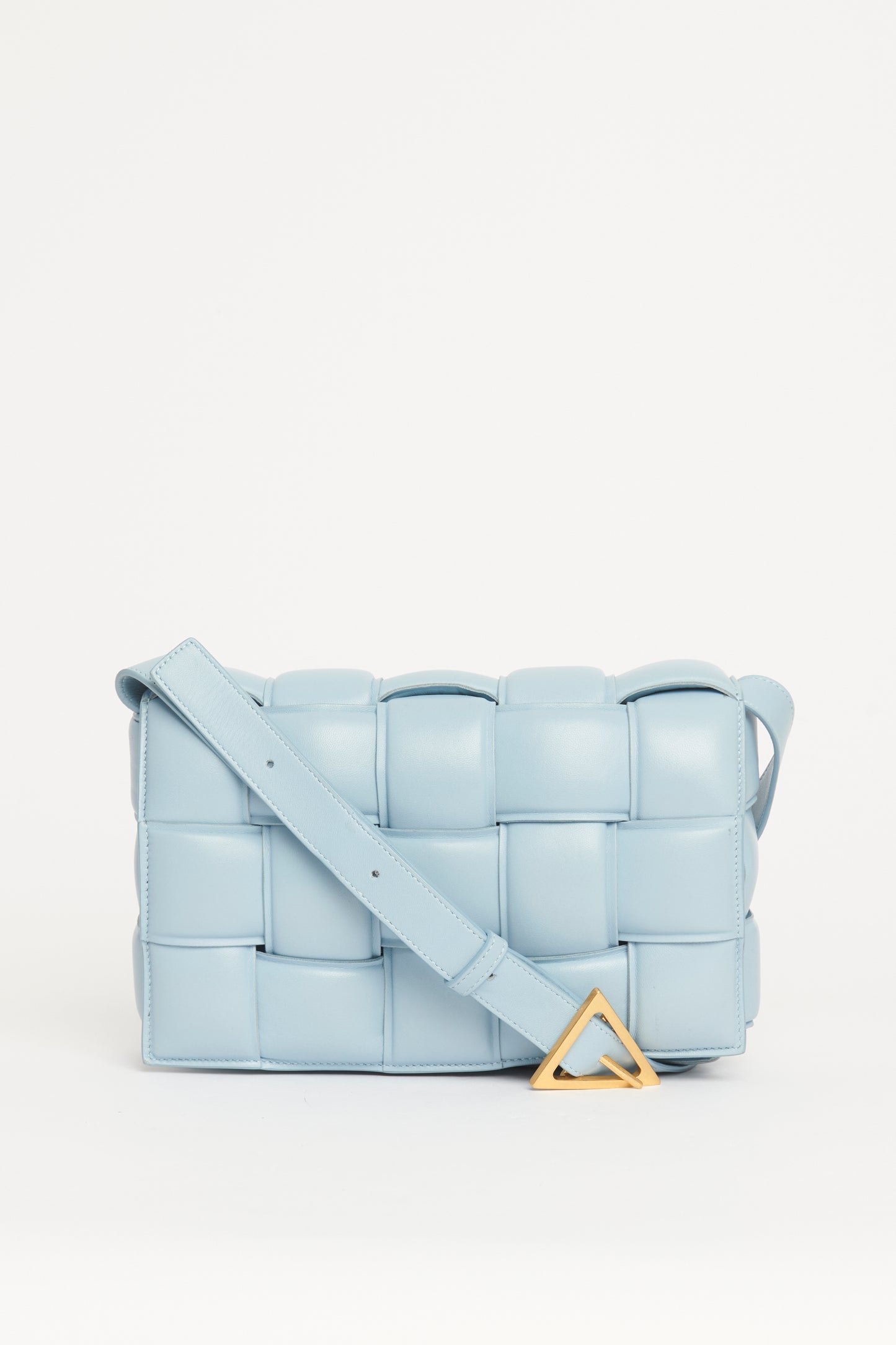 Blue Bottega Veneta Blue Padded Cassette Bag