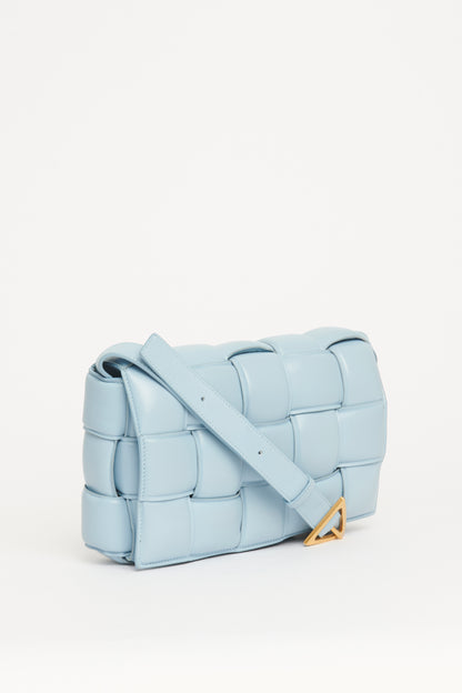 Blue Bottega Veneta Blue Padded Cassette Bag