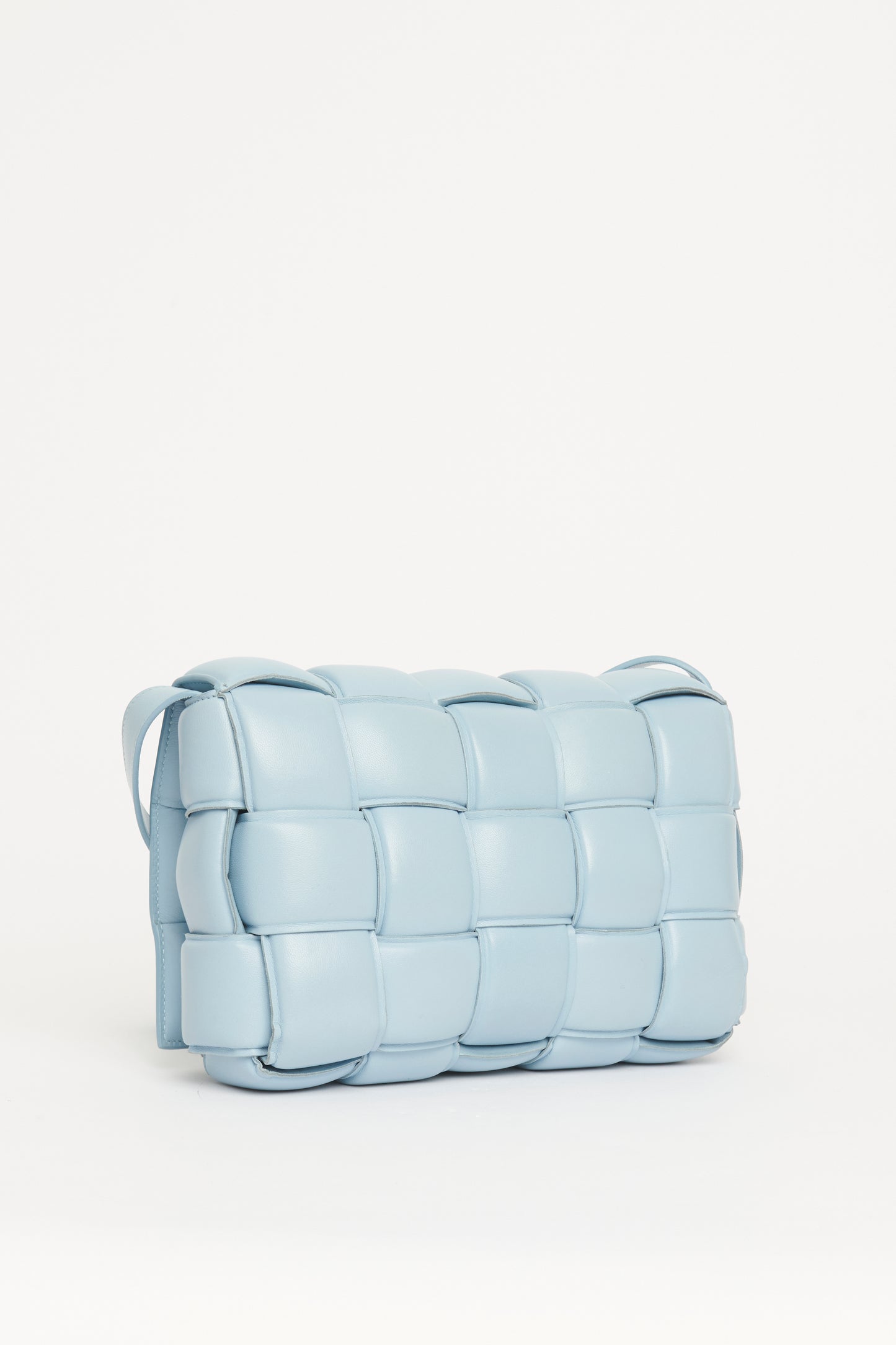 Blue Bottega Veneta Blue Padded Cassette Bag