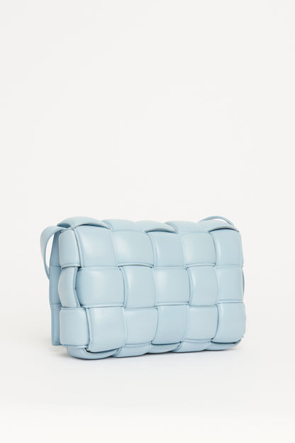 Blue Bottega Veneta Blue Padded Cassette Bag