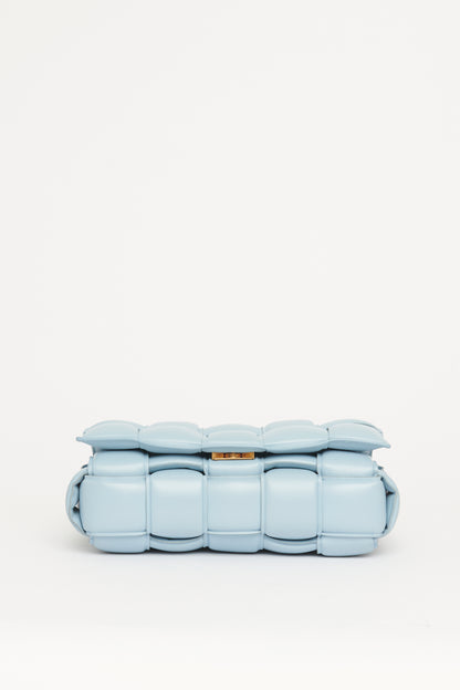 Blue Bottega Veneta Blue Padded Cassette Bag