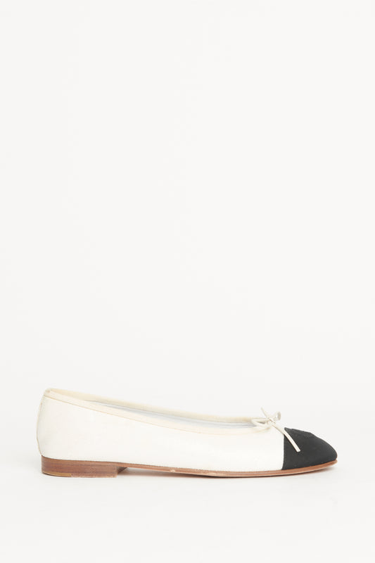 Iridescent Two-tone grosgrain Preowned Pumps