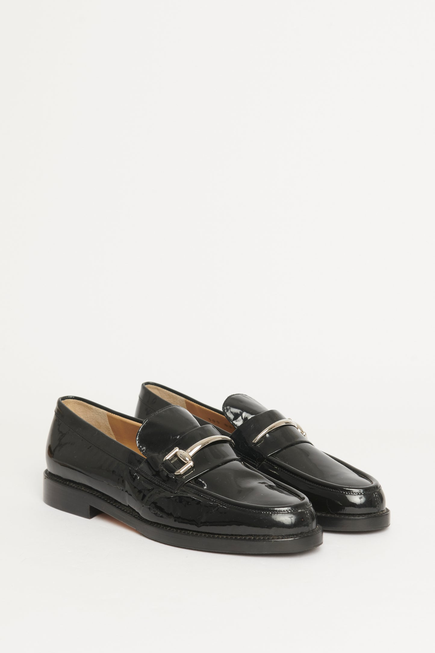 Vintage 1990s Patent Preowned Loafers