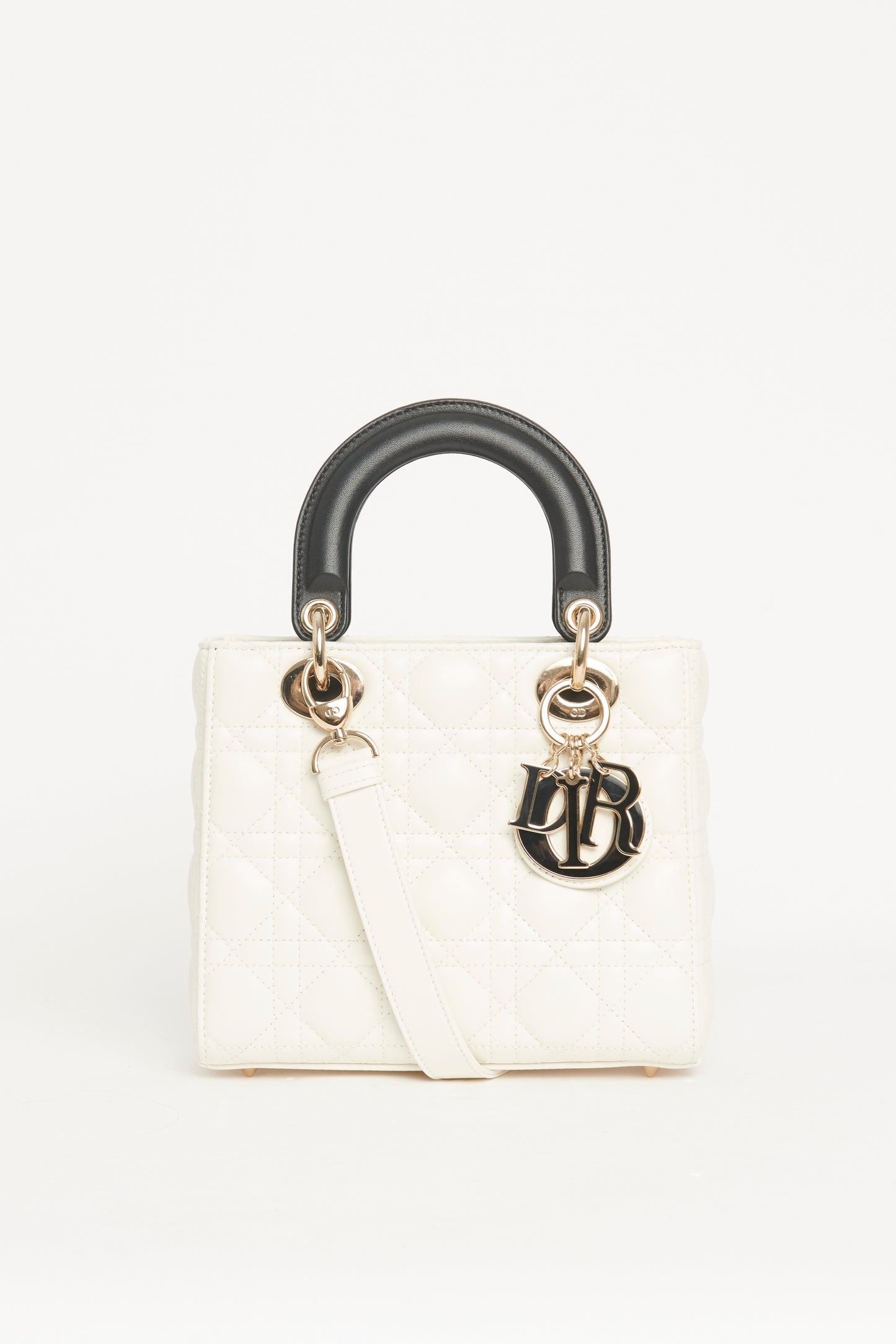 2024 Lambskin Monochrome Preowned Lady Dior