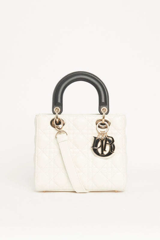 2024 Lambskin Monochrome Preowned Lady Dior