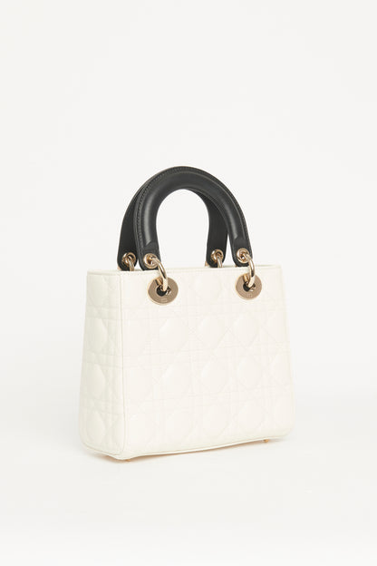 2024 Lambskin Monochrome Preowned Lady Dior