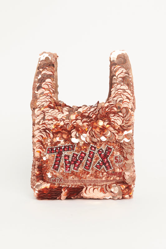 Twix Sequin Preowned Tote Bag