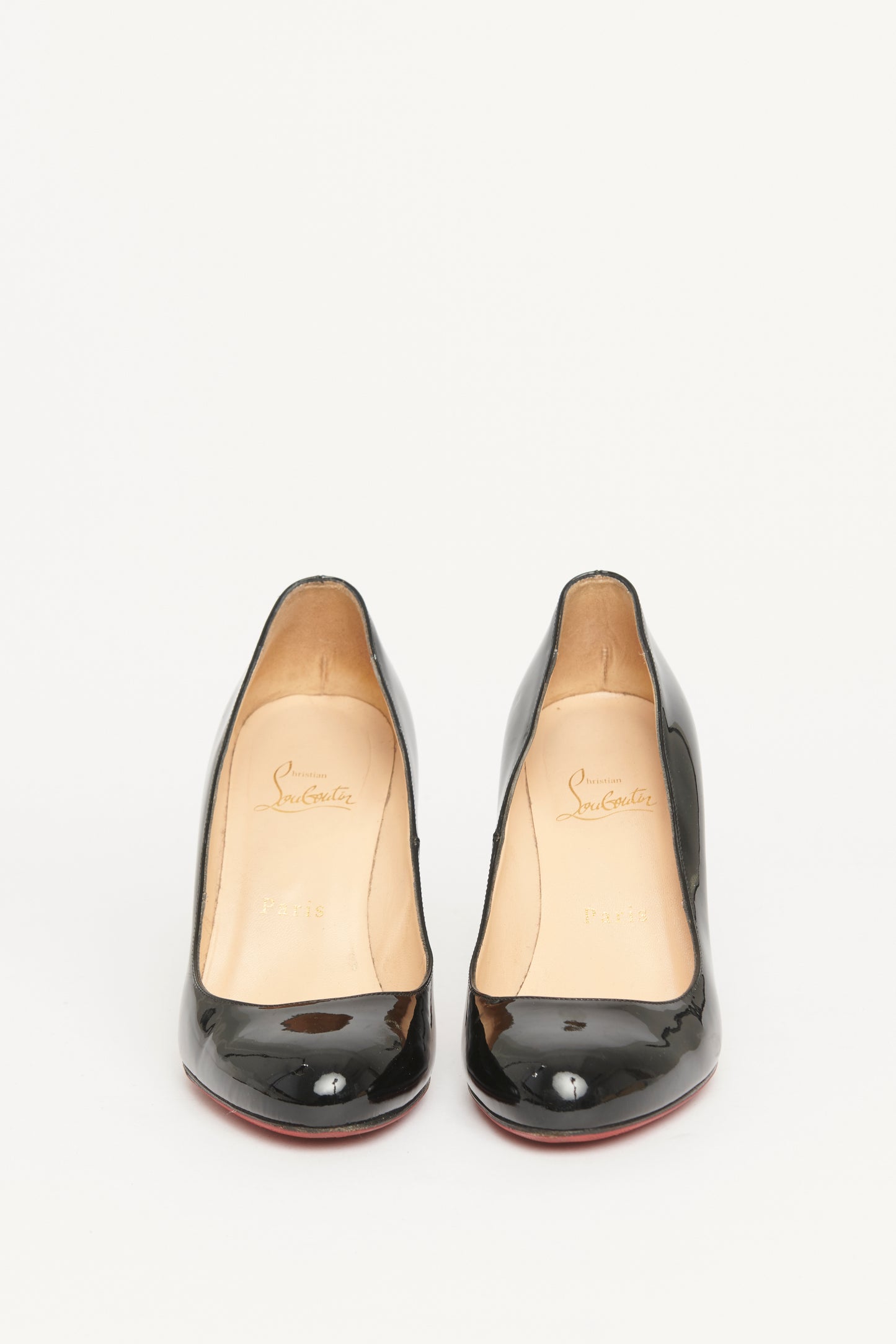 Black Patent Fifi 85 Preowned Pumps