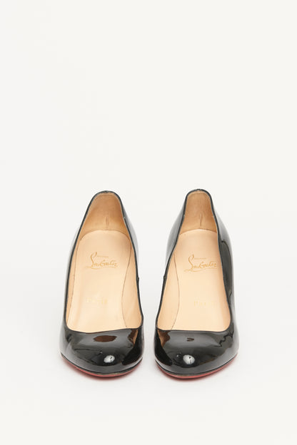 Black Patent Fifi 85 Preowned Pumps