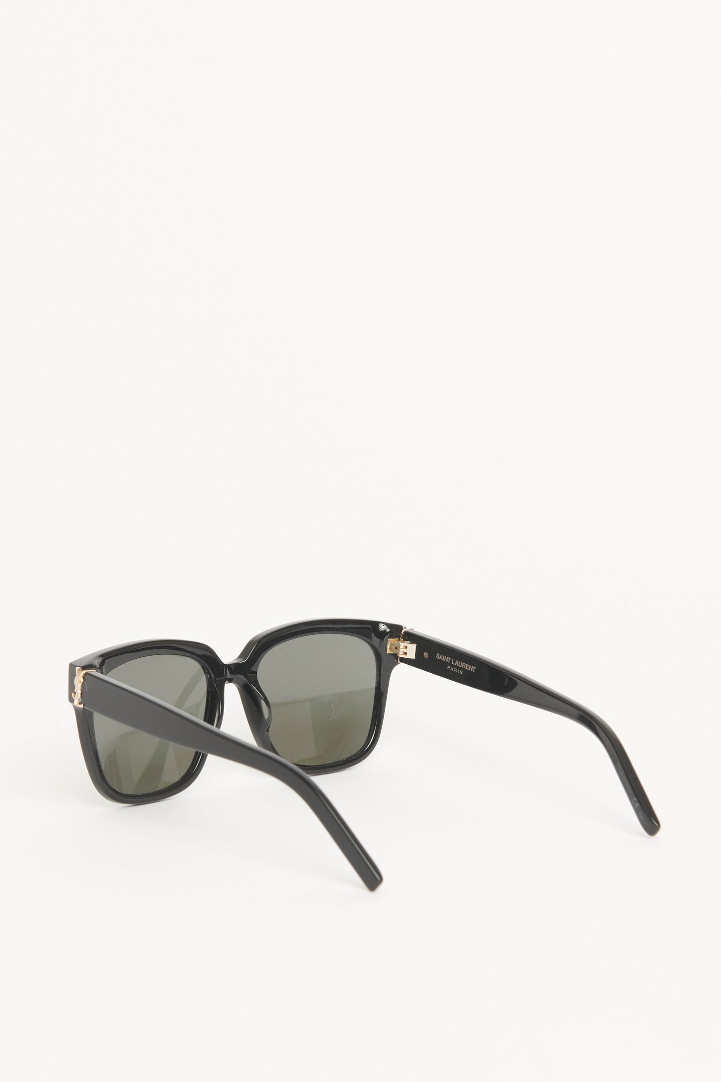 SL M40 Black Acetate Preowned Sunglasses