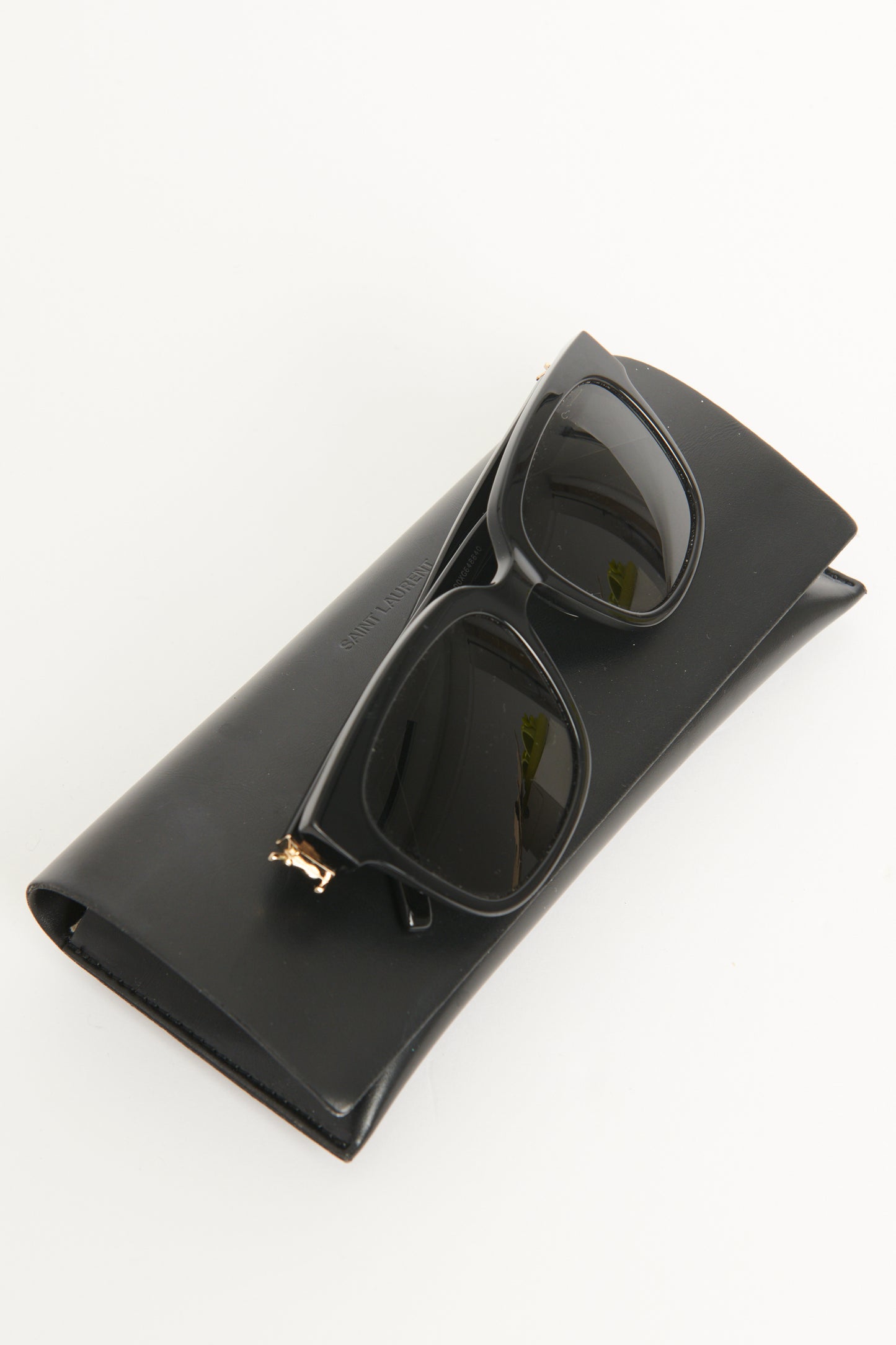 SL M40 Black Acetate Preowned Sunglasses