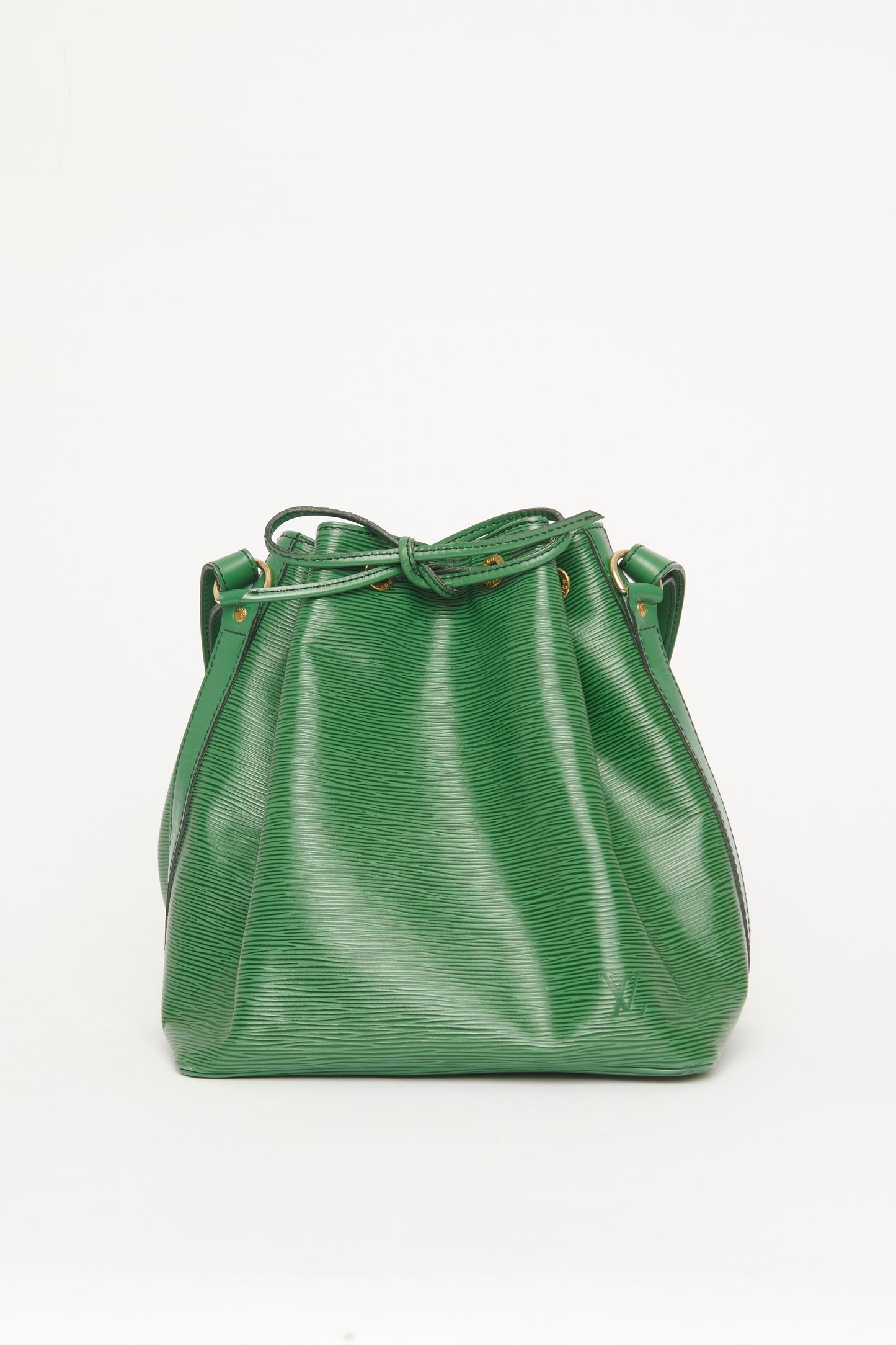 1992 Borneo Green Epi Leather Preowned Shoulder Bucket Bag