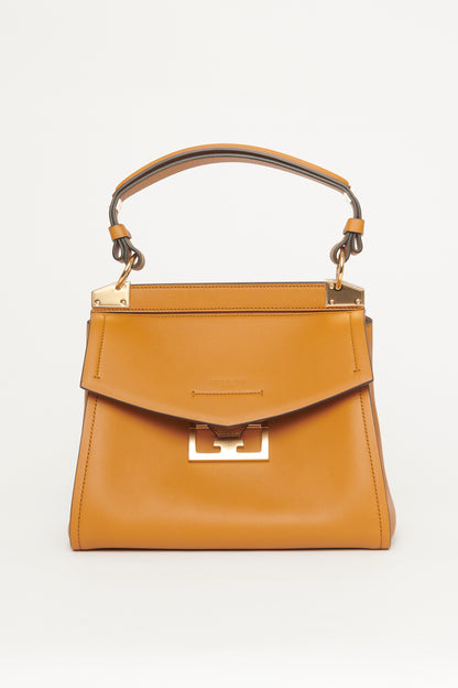 2019 Tan Leather Preowned Small Mystic Tophandle Bag