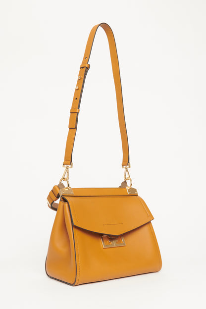 2019 Tan Leather Preowned Small Mystic Tophandle Bag