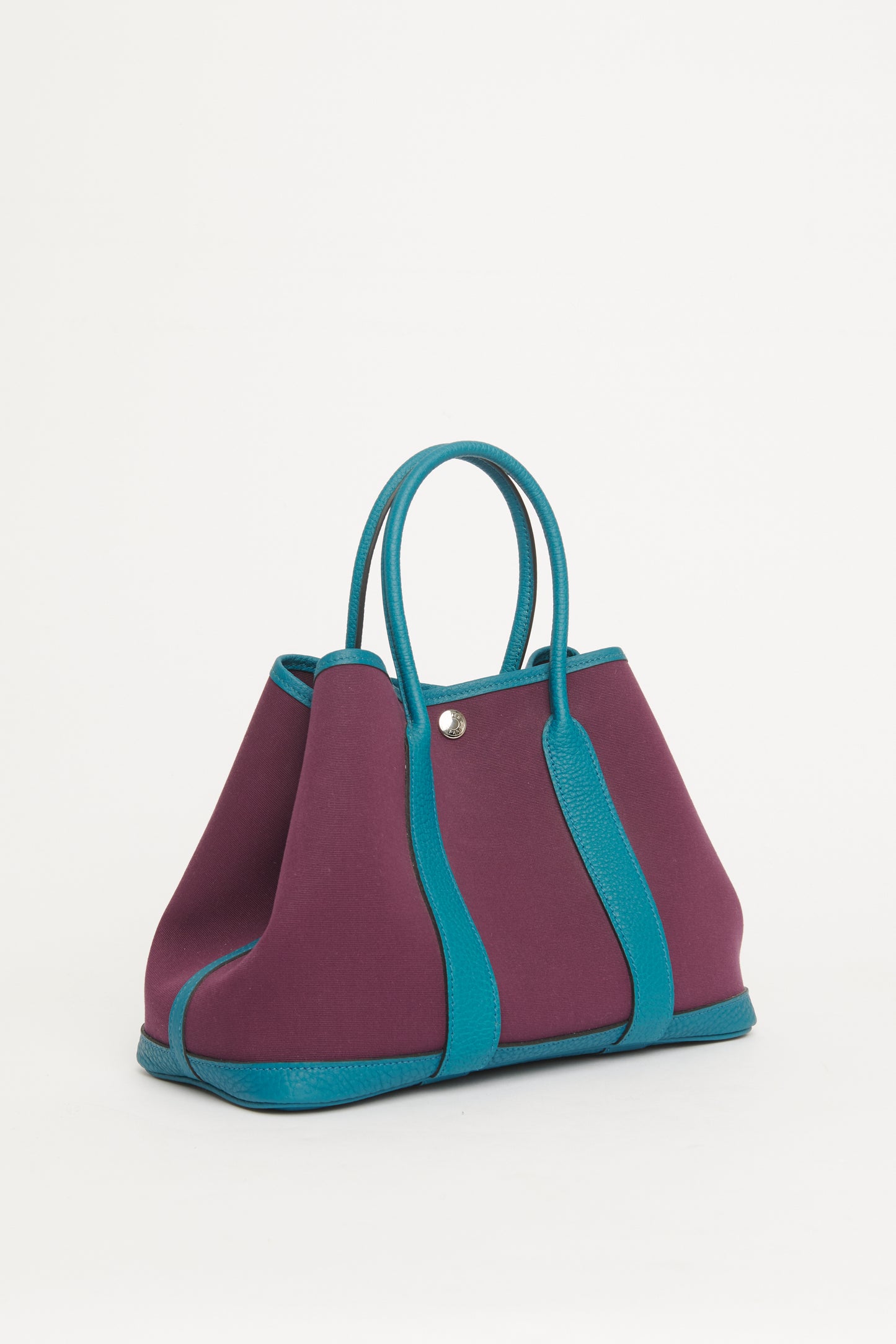 Cobalt Cassis Preowned Garden Party 30 TPM Tote