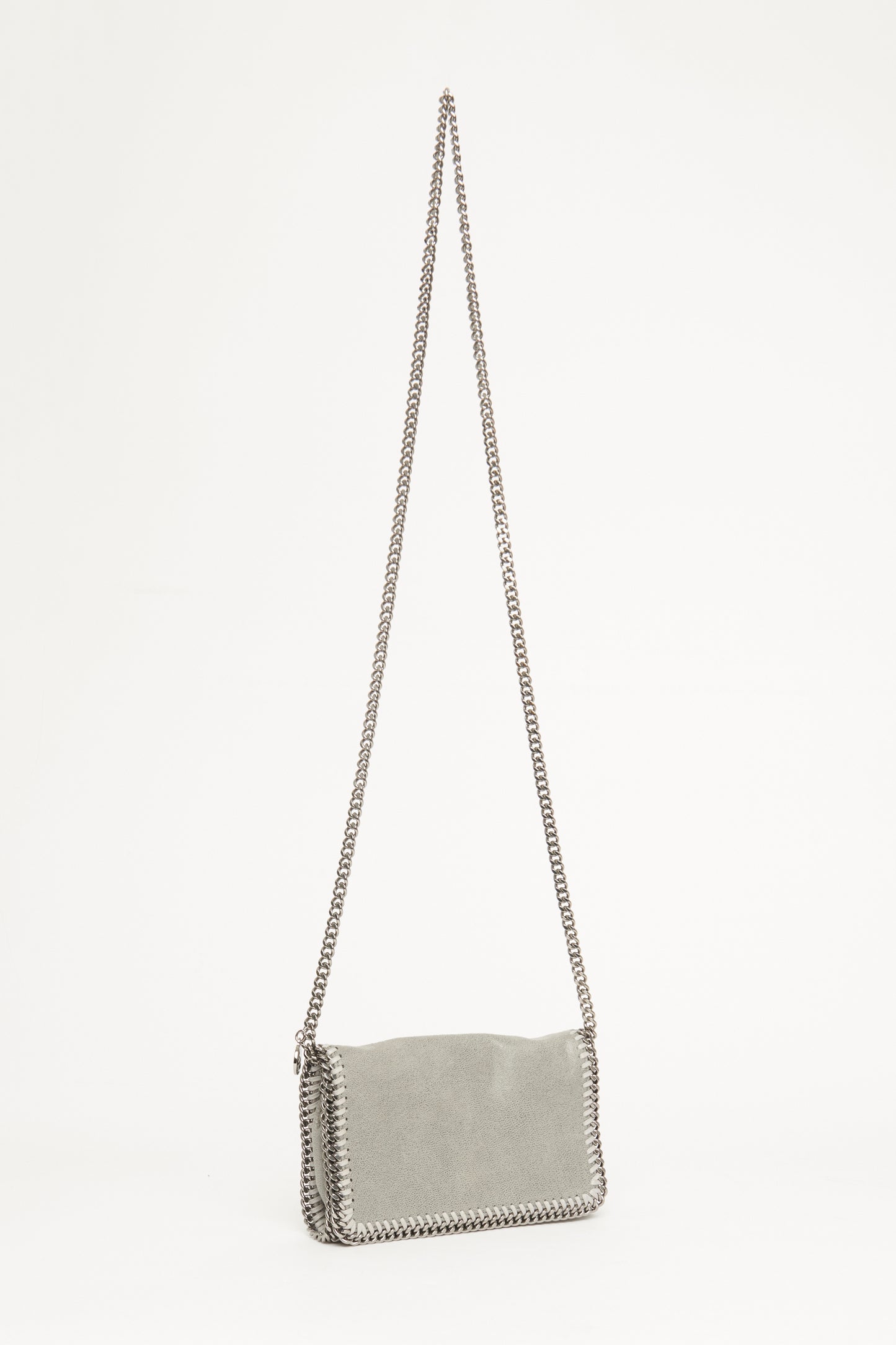 Grey Falabella Mini Preowned Bag