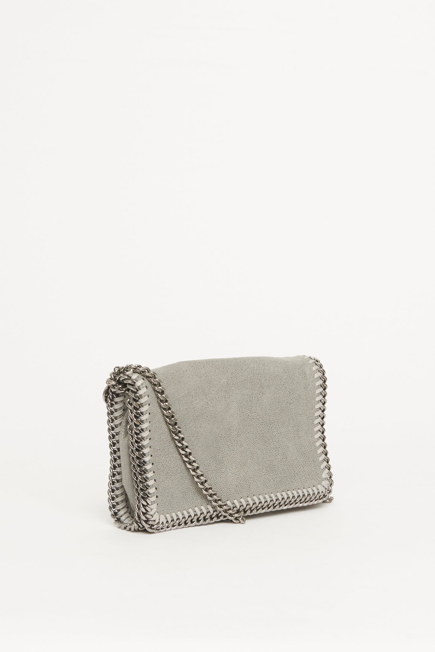 Grey Falabella Mini Preowned Bag