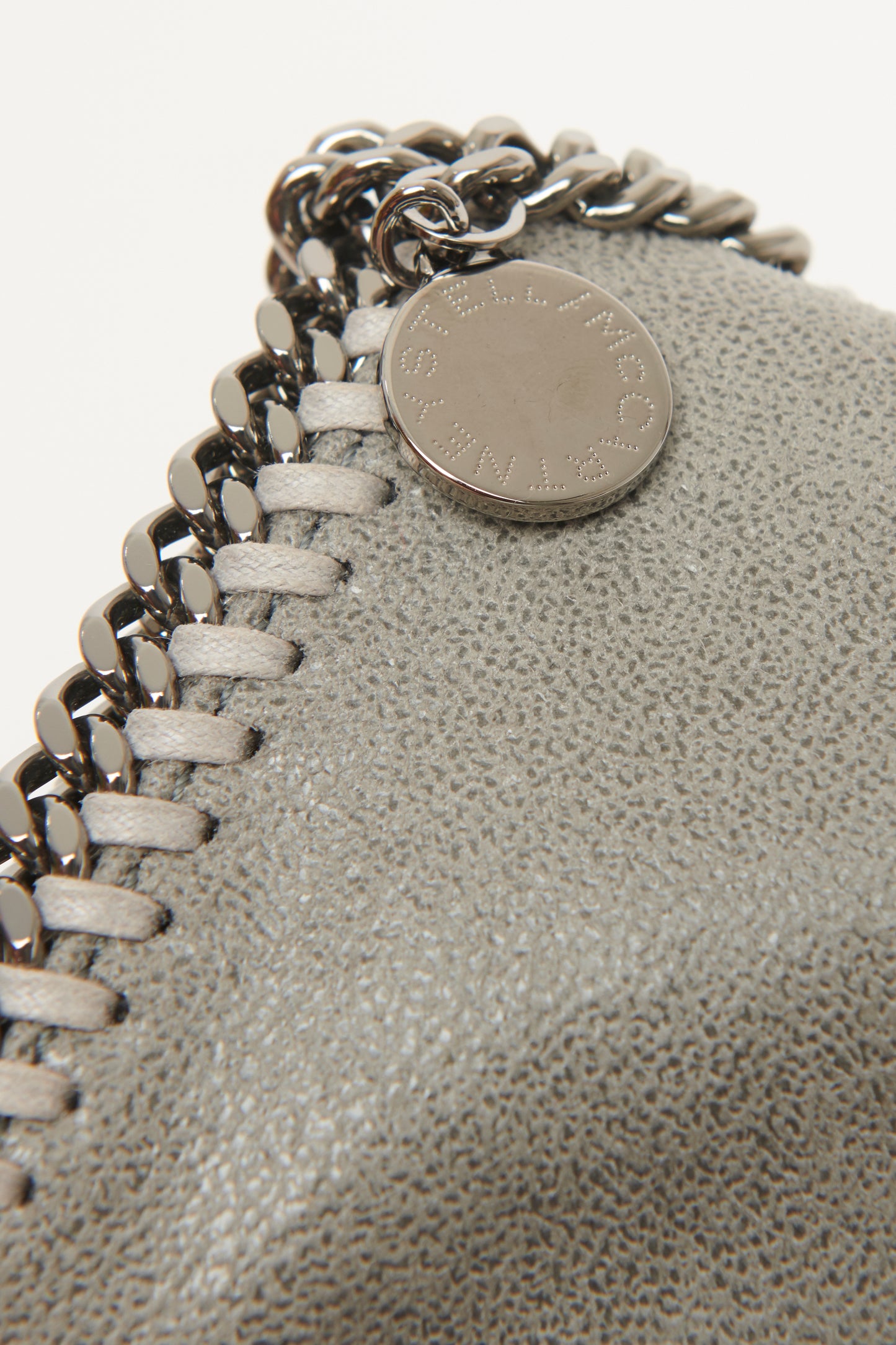 Grey Falabella Mini Preowned Bag