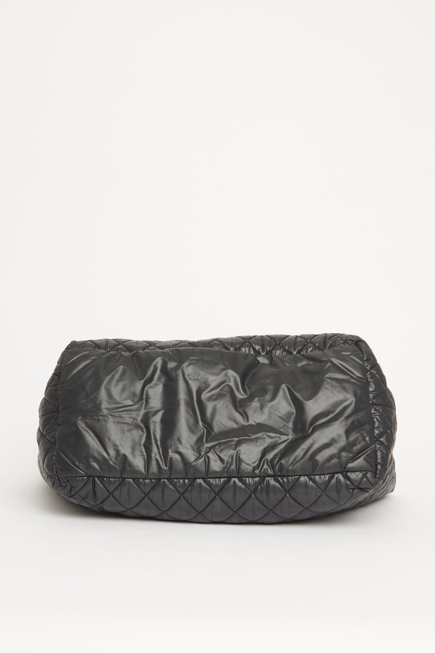 2013 Black Nylon Coco Cocoon Quilted Preowned Shoulder Bag