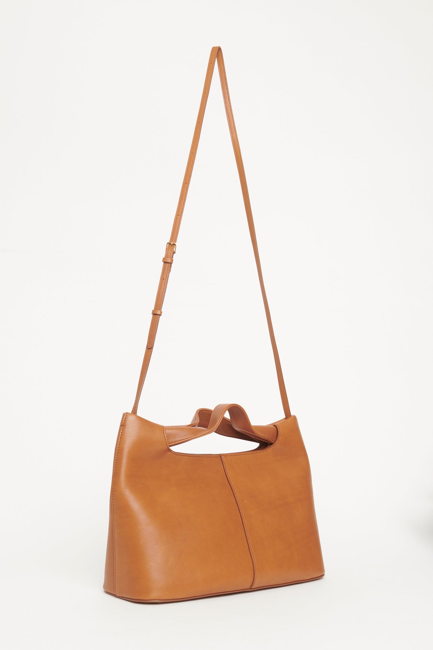 Tan Leather Camden Preowned Tote Bag