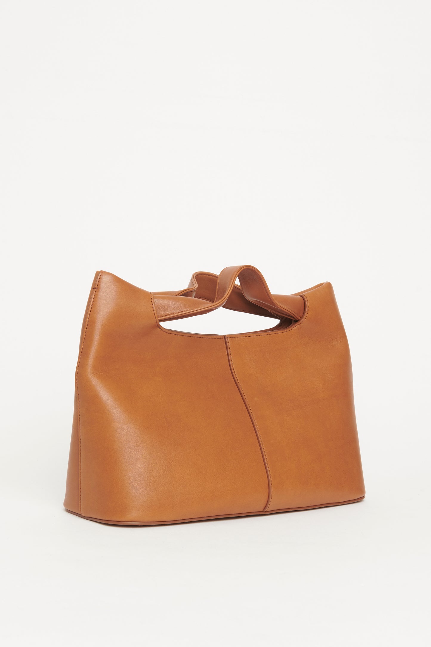 Tan Leather Camden Preowned Tote Bag