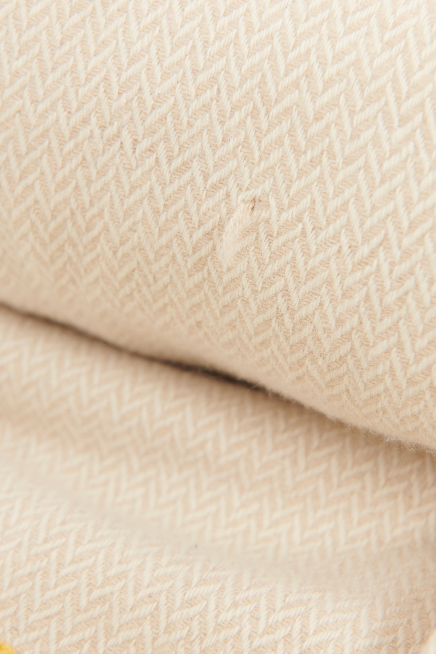 Cream Cashmere Bajadera Preowned Blanket