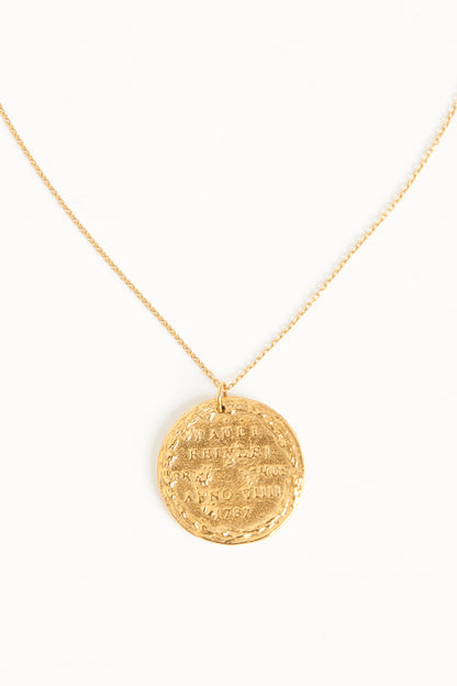 Leone 24ct Gold Plated Preowned Medallion