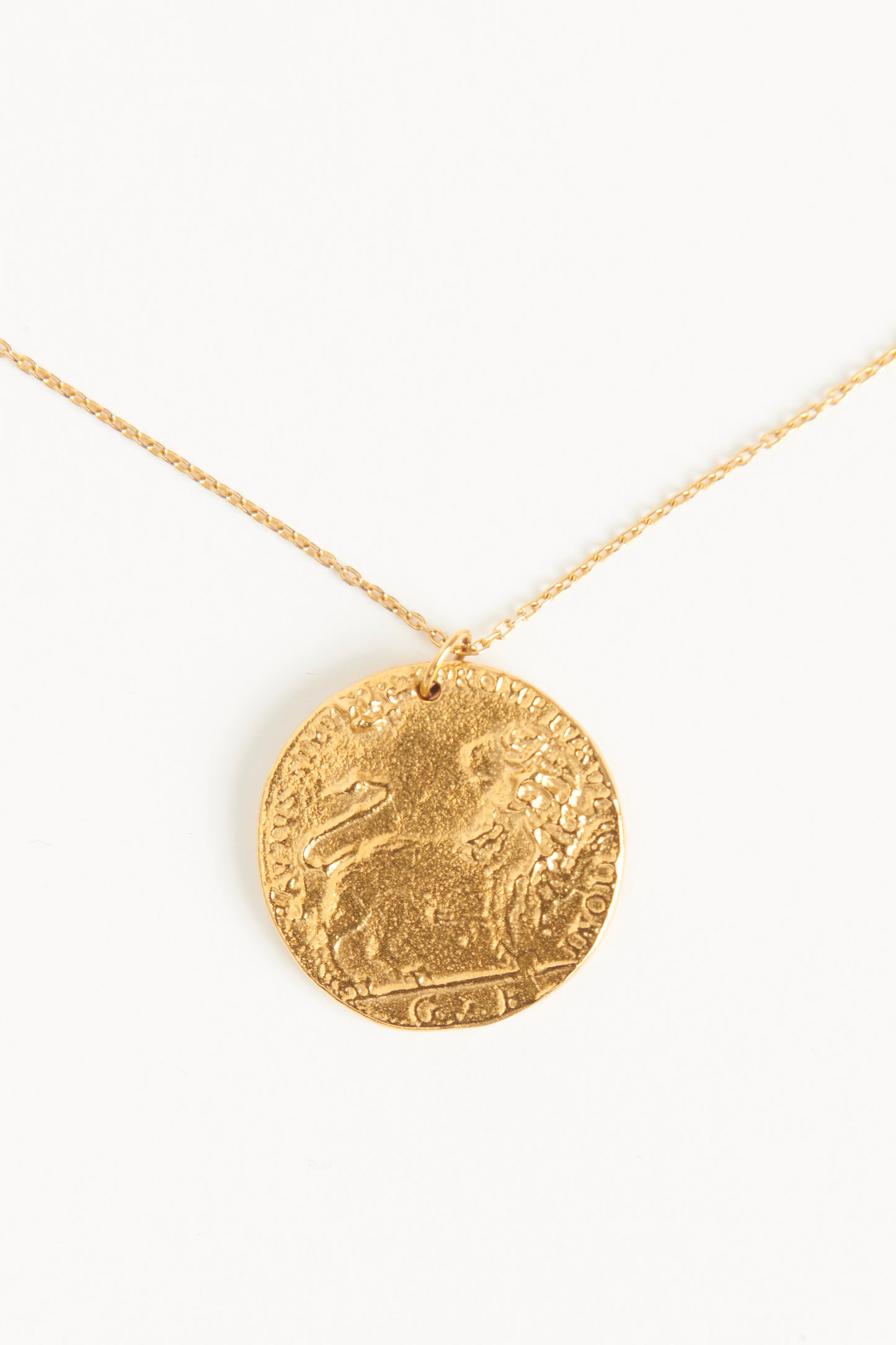 Leone 24ct Gold Plated Preowned Medallion