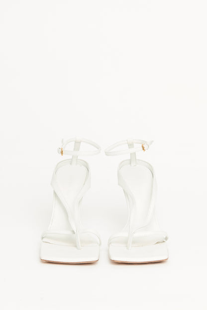 White Pele Preowned Sandal