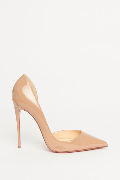 Nude Patent D'Orsay Iriza 100 Preowned Pumps