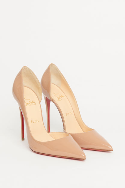 Nude Patent D'Orsay Iriza 100 Preowned Pumps