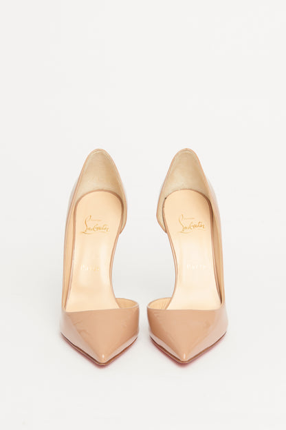 Nude Patent D'Orsay Iriza 100 Preowned Pumps