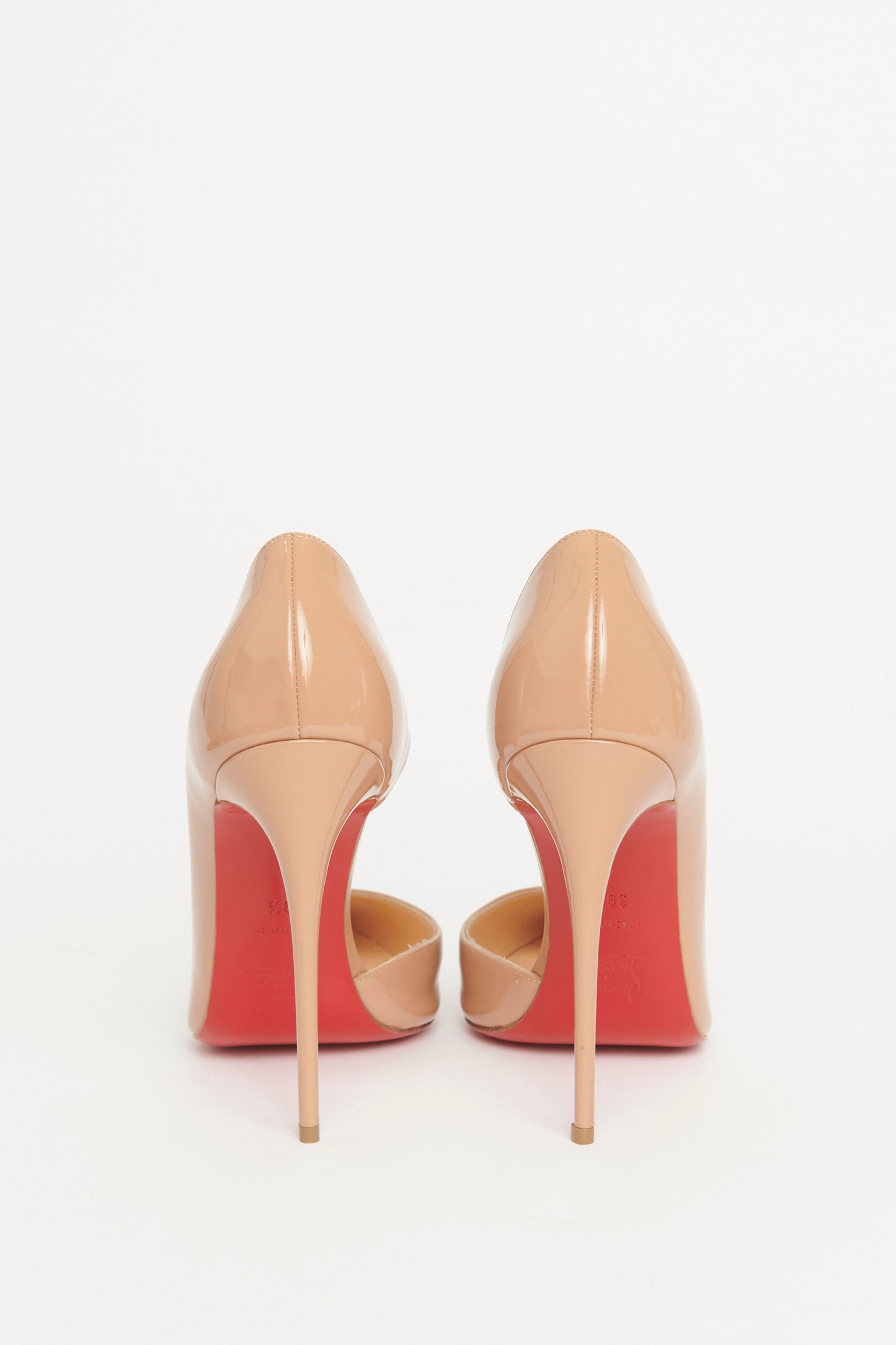 Nude Patent D'Orsay Iriza 100 Preowned Pumps