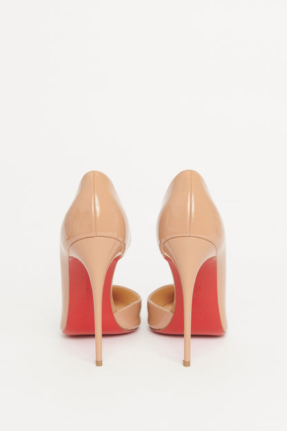 Nude Patent D'Orsay Iriza 100 Preowned Pumps