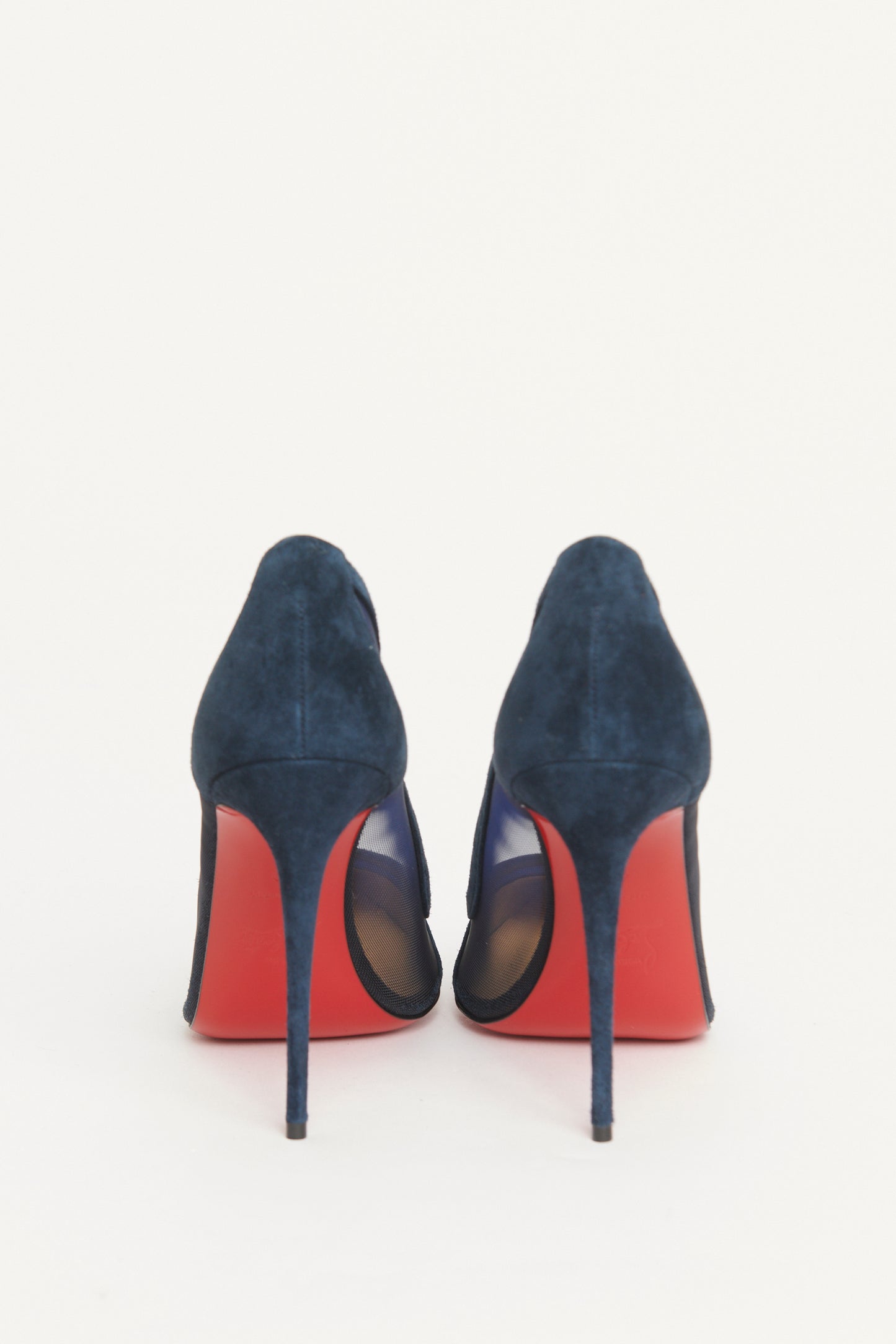 Blue Suede Preowned Galativi Pumps