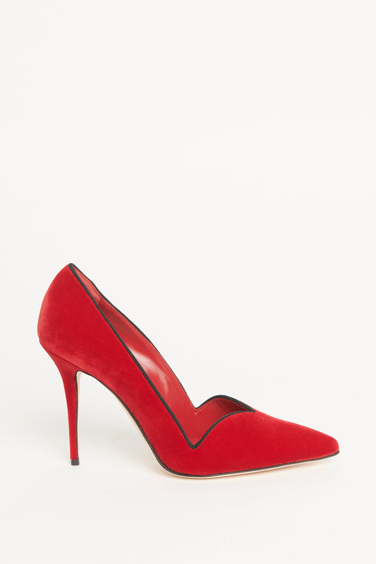 Red Velvet Preowned Sinbelahi 105 Pumps