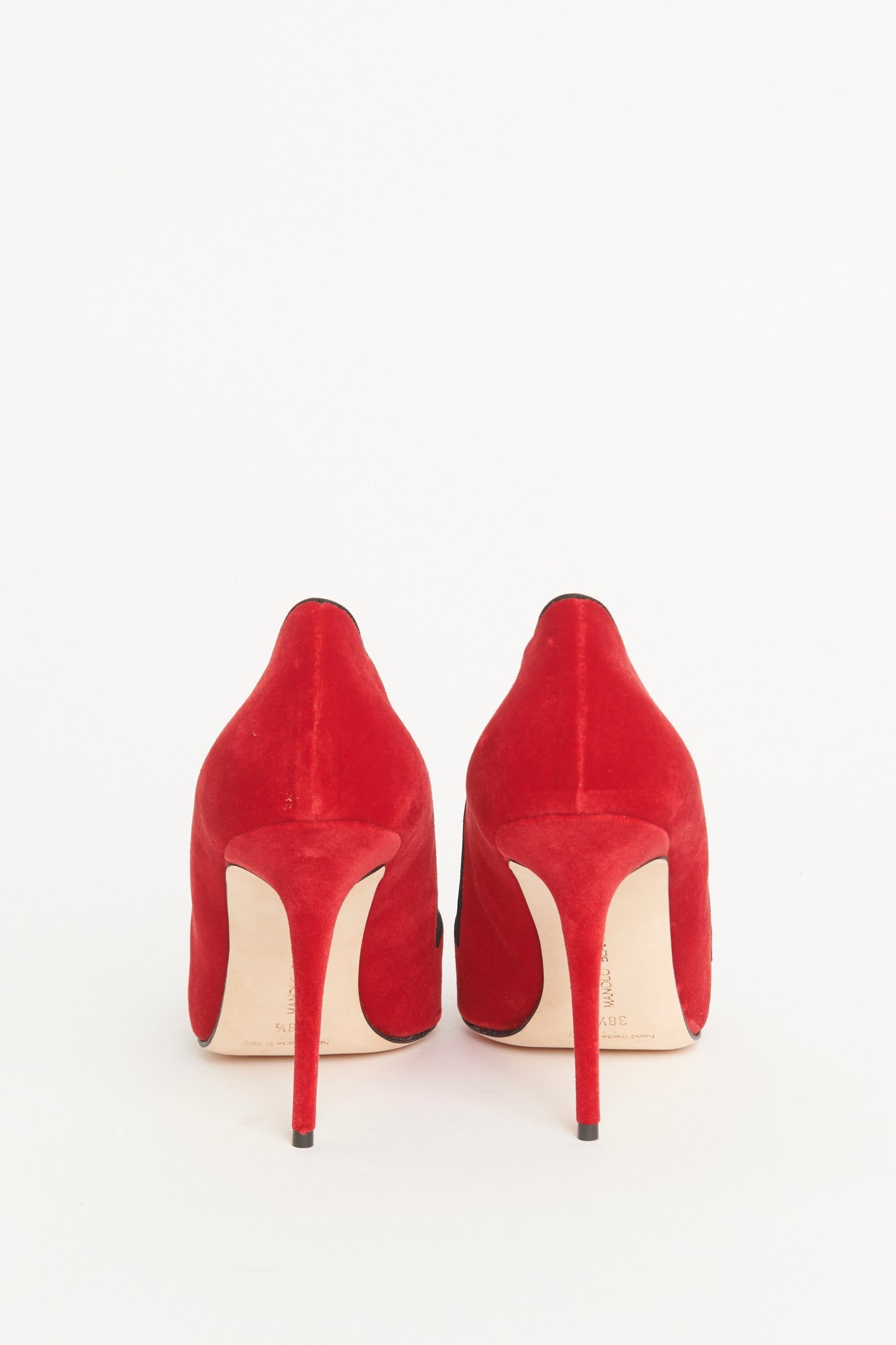 Red Velvet Preowned Sinbelahi 105 Pumps