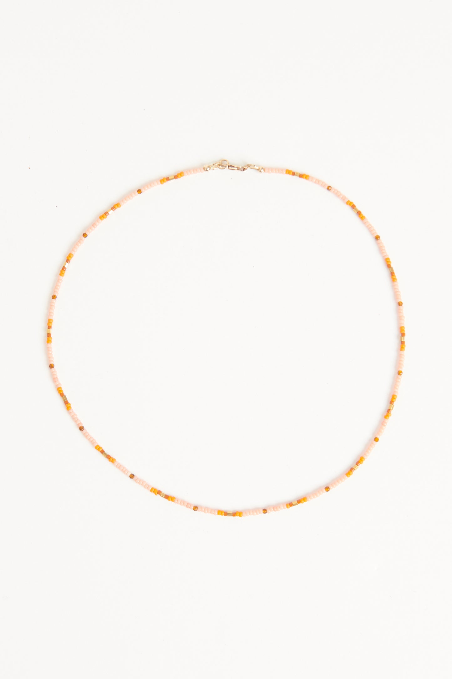 Tangerine stacker Necklace