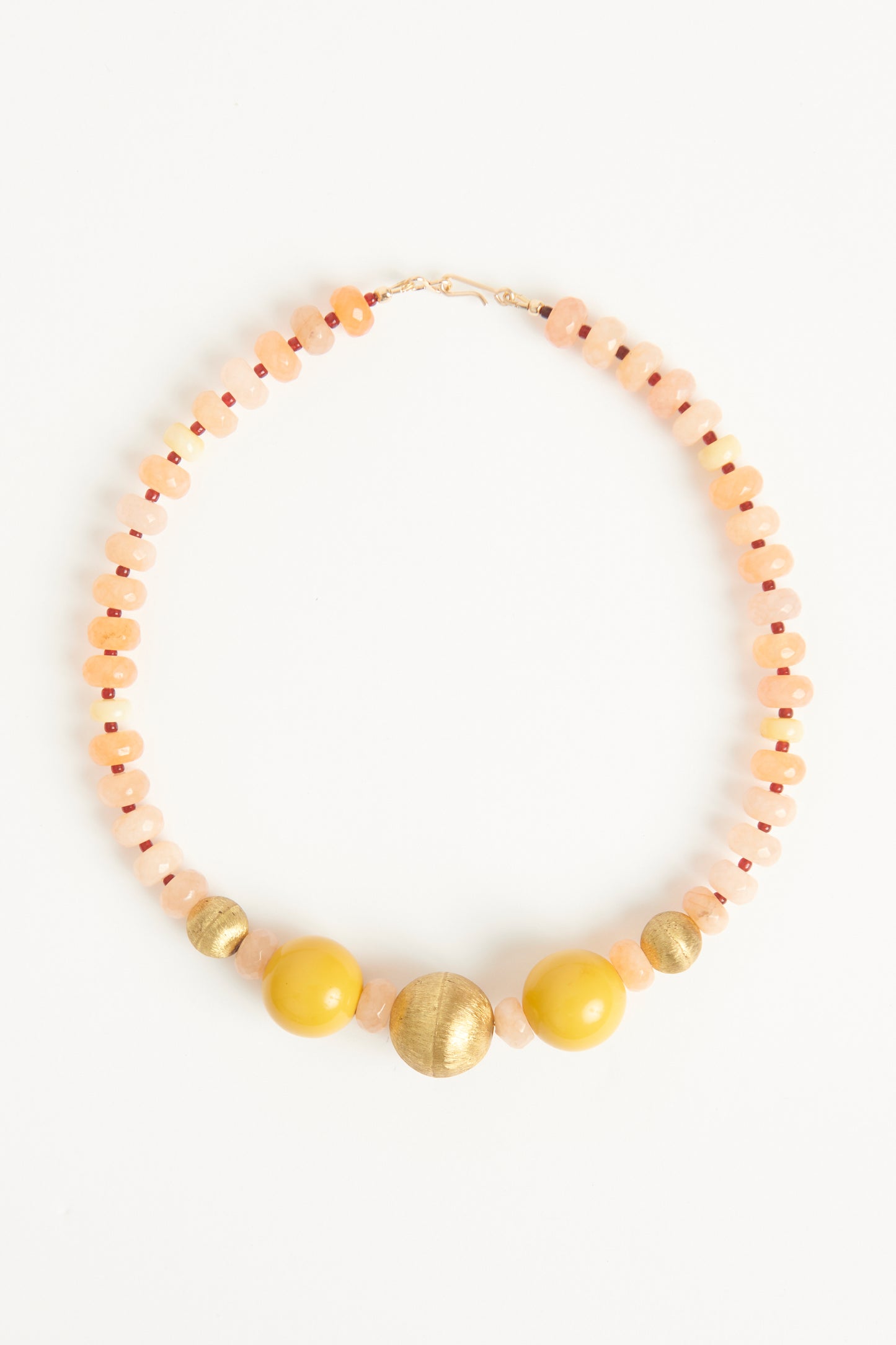 Winter Peach Necklace