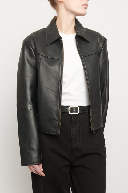 Black Boxy Jacket