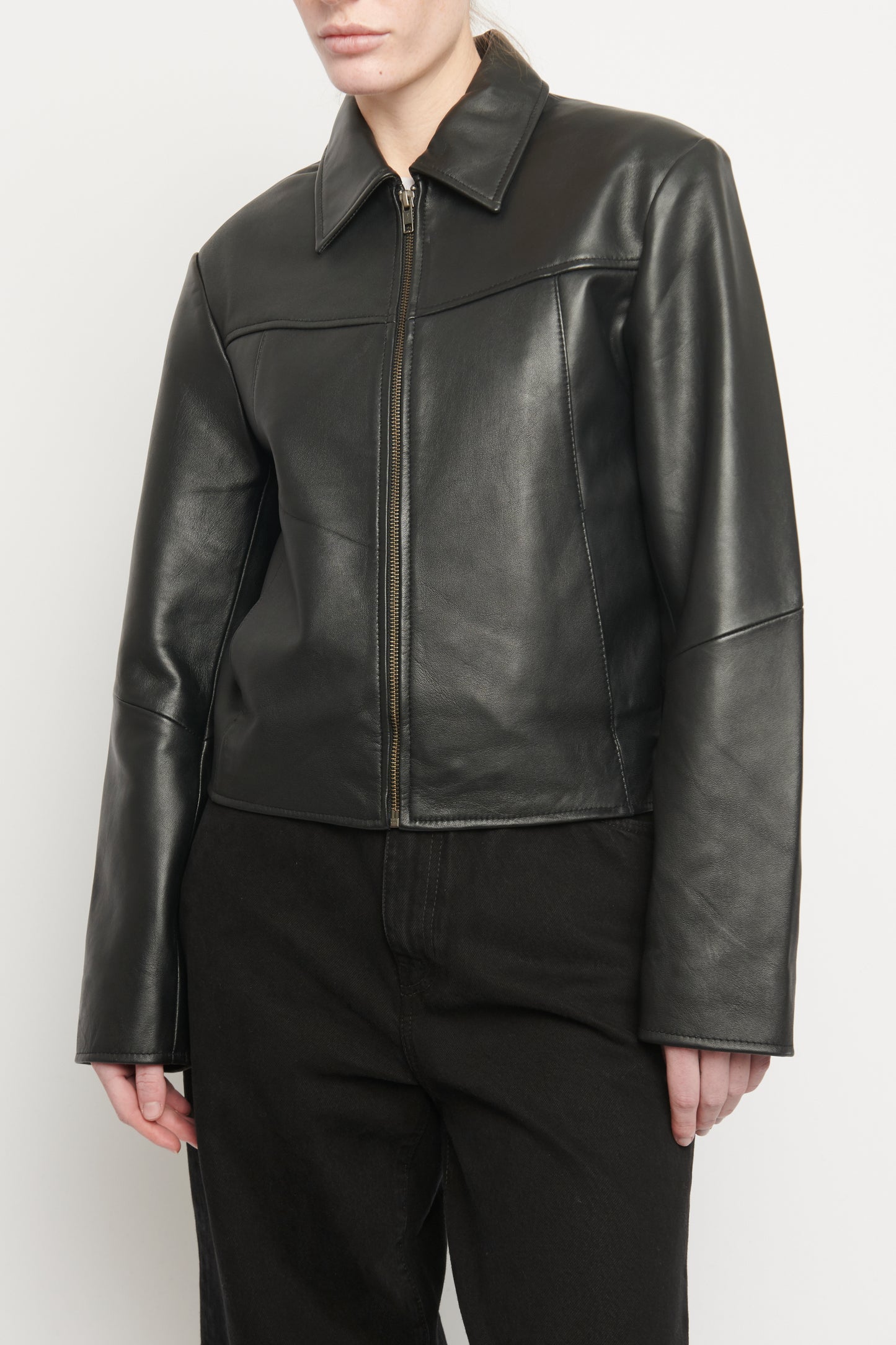 Black Boxy Jacket