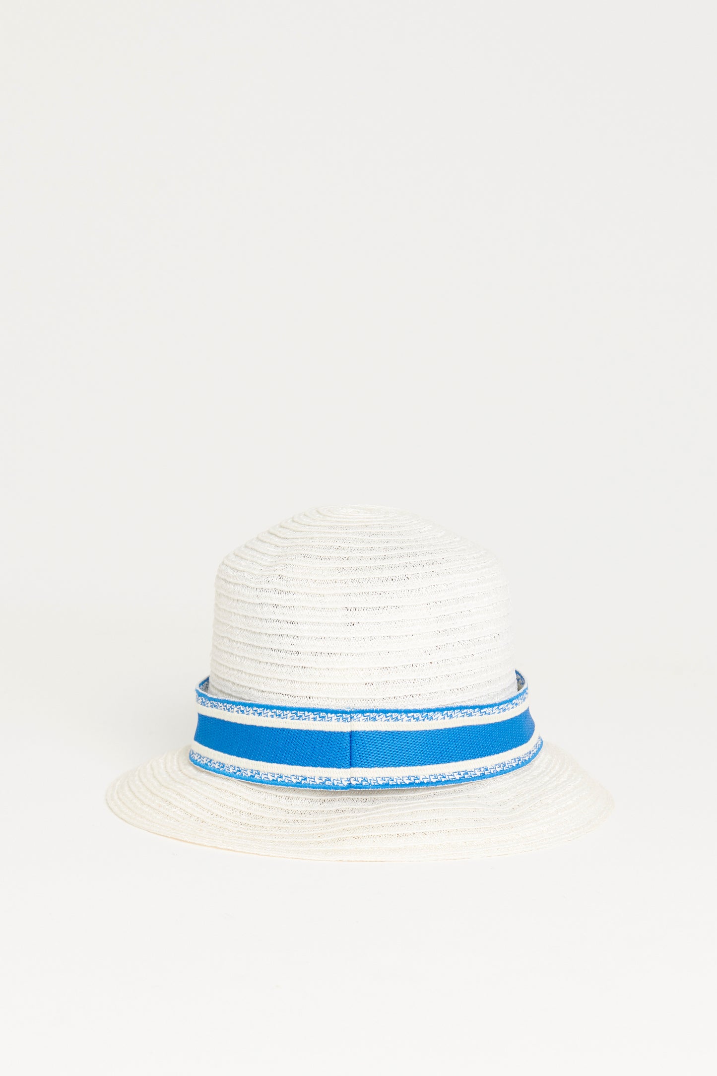 White Hemp Preowned Dioresort Brimmed Hat