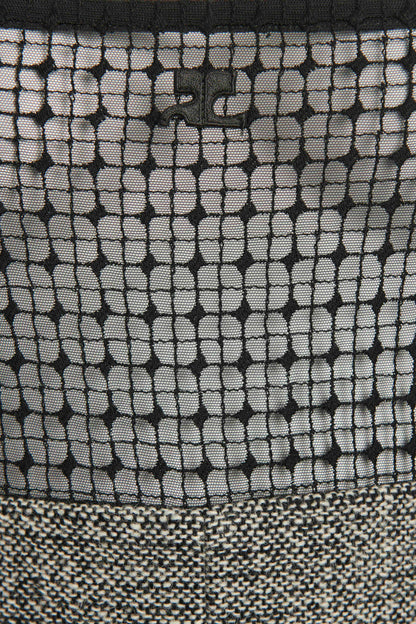2023 Grey Tweed Preowned Bigout Caviar Dress